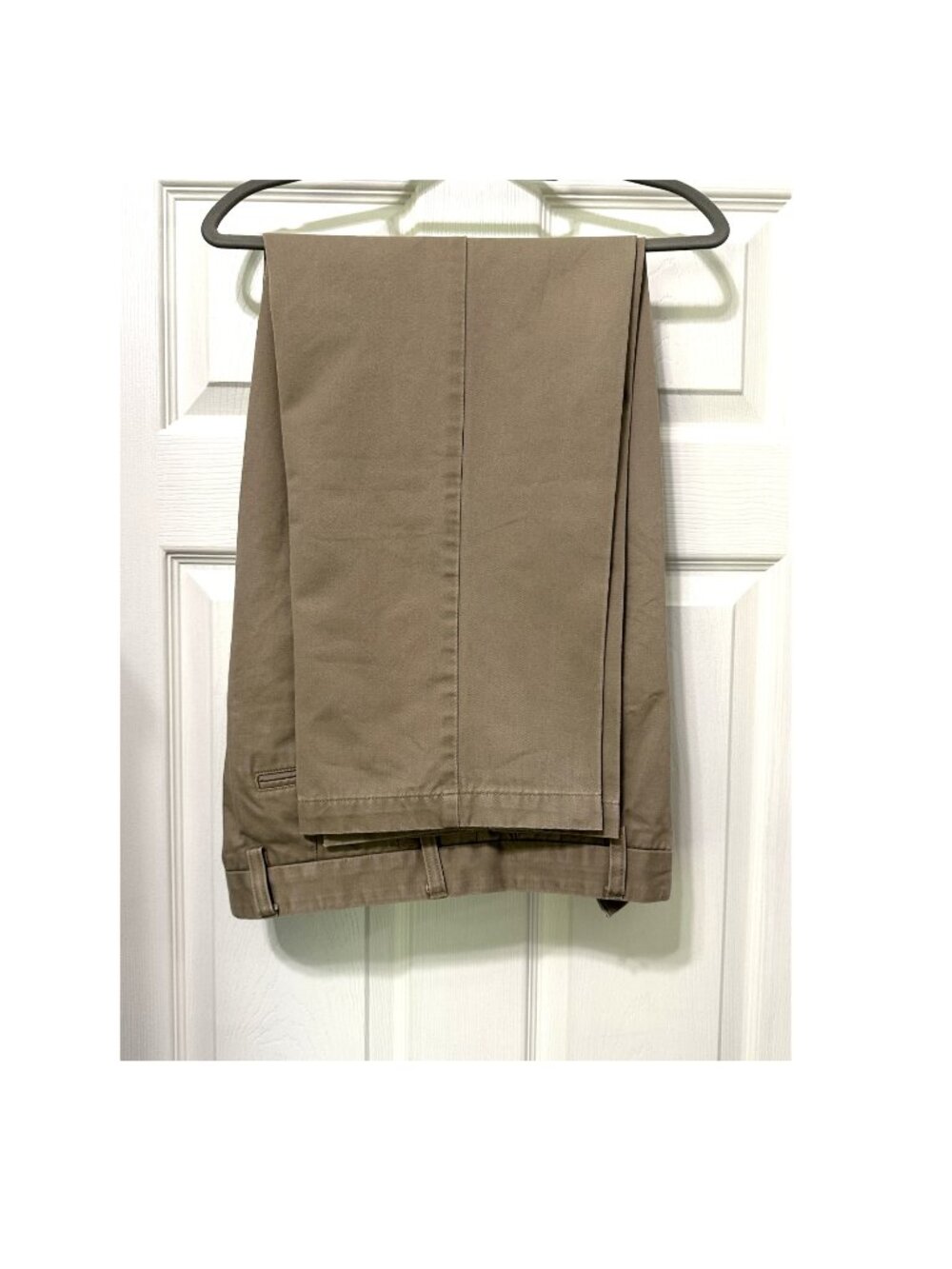 Dockers Flat Front Relaxed Fit Khaki Chinos Men's Pantss Size 34x30
